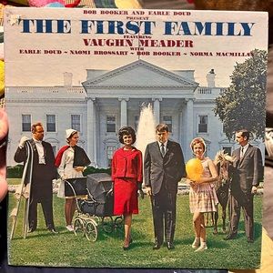 Vintage Record Vinyl - The First Family -